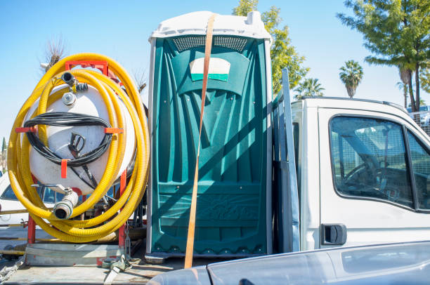 Porta potty delivery and setup in Junction City, CA